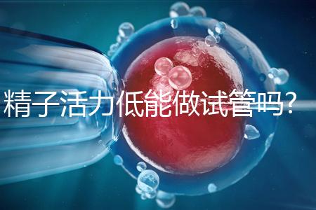 精子活力低能做試管嗎?你的疑惑已經有答案了!