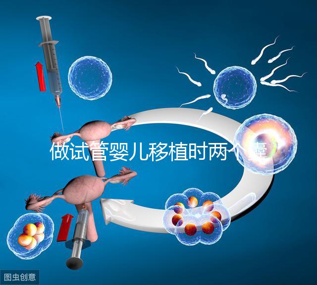 做試管嬰兒移植時兩個囊胚可以懷雙胞胎嗎？