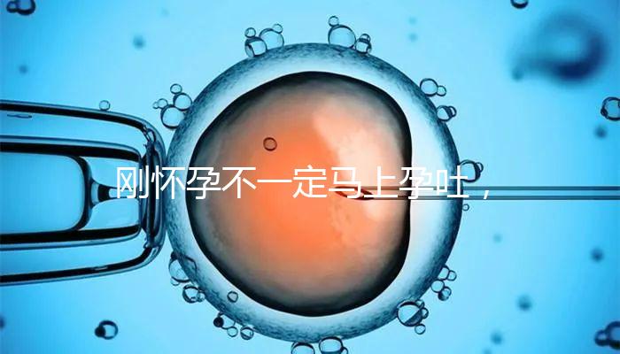 剛懷孕不一定馬上孕吐，1分鐘解讀開始和結束時間