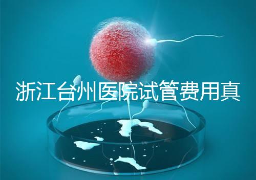 浙江臺(tái)州醫(yī)院試管費(fèi)用真不高，這些攻略教你提升助孕成功率