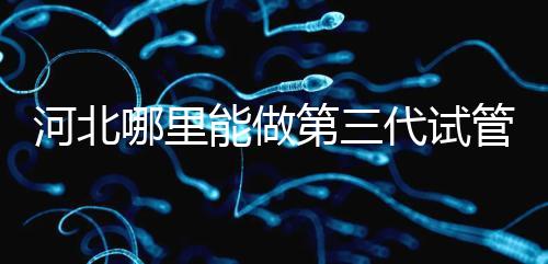 河北哪里能做第三代試管嬰兒？遵化有醫(yī)院能做試管嗎？