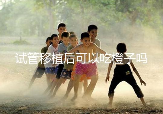 試管移植后可以吃橙子嗎？懷孕初期涼性食物不能吃？