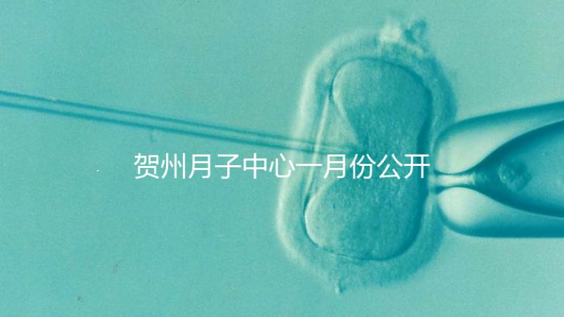 賀州月子中心一月份公開多少錢？哪個最好過來告訴你